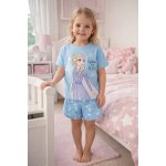 Eplusm Dívčí pyžamo FROZEN ELSA krátké modré Modrá – Zbozi.Blesk.cz