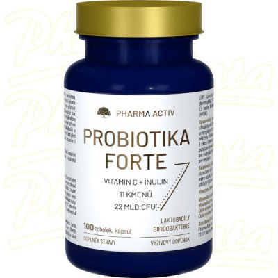PHARMA ACTIV CZECH Probiotika Forte 100 tobolek – Hledejceny.cz