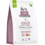 Brit Care Sustainable Junior Large Breed Chicken & Insect 3 kg – Hledejceny.cz