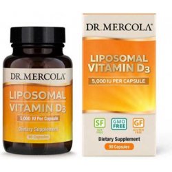 Dr.Mercola Vitamín D 5000 IU liposomální 90 kapslí