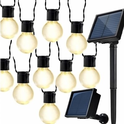 Verk 12299 Solární zahradní girlanda 20 LED – Zboží Dáma