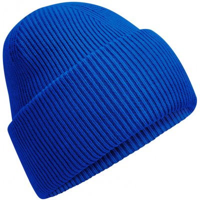 Beechfield čepice se širokou manžetou Beanie modrá – Hledejceny.cz