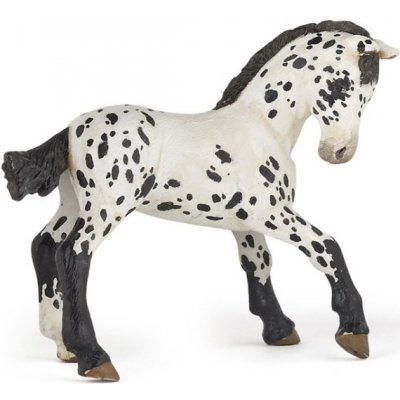 Papo Hříbě Appaloosa černé 51540 – Zboží Mobilmania