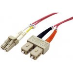 Roline 21.15.8761 Optický patch, LC-SC 50/125 (multimode), duplex, OM4, 1m – Sleviste.cz