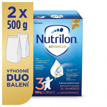 Nutrilon 3 Advanced DUO balení 1 kg