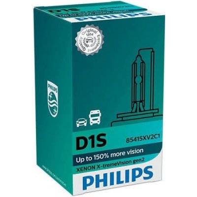 Philips X-treme Vision gen2 85415XV2C1 D1S PK32d-2 85V 35W – Zboží Mobilmania