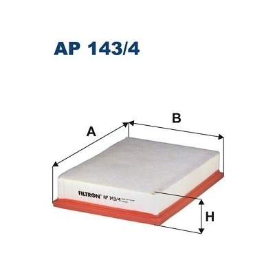 Vzduchový filtr FILTRON AP 143/4 (AP143/4) – Hledejceny.cz