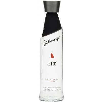 Stolichnaya Elit 40% 0,05 l (holá láhev) – Hledejceny.cz