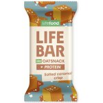 Lifefood Lifebar Oat Snack Protein slaný karamel BIO 40 g – Hledejceny.cz