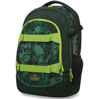 Walker batoh Fame Uni Camo zelená – Zboží Mobilmania