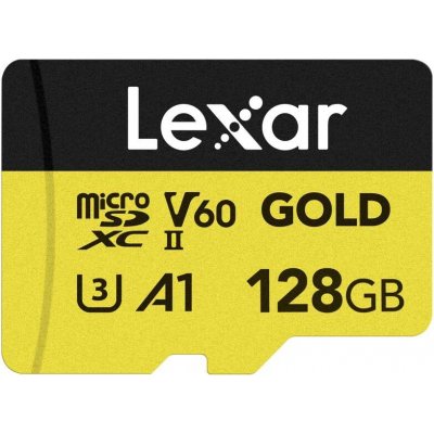 Lexar microSDXC 128GB LMSGOLD128G-BNNNG – Zboží Mobilmania