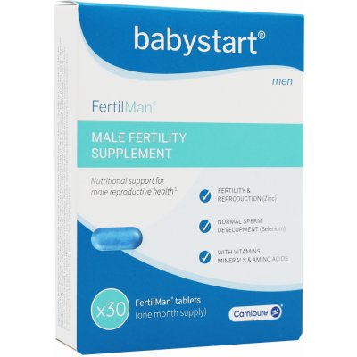 Babystart FertilMan vitamíny pro muže s L-taurinem 30 tablet