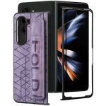 Pouzdro JSM RETRO Ochranné pre Samsung Galaxy Z Fold5 5G fialové – Sleviste.cz
