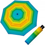 Doppler Fiber Havanna Happy green dámský skládací deštník vícebarevný – Zboží Dáma