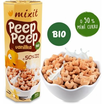 Mixit Cereálie Peep Peep vanilka 280 g – Zboží Dáma