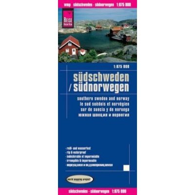 Jižní Švédsko a jižní Norsko - cestovní mapa 1:875t. – Hledejceny.cz