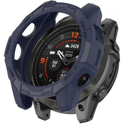 VSECHNONAMOBIL 132414 TPU HALF COVER Kryt pro Garmin Fenix 7 Pro 47mm modrý – Zboží Živě
