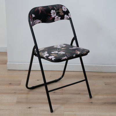 PATIO Skládací židle Flower Black 48288 – Hledejceny.cz