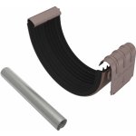 Dekrain Robust Spojka žlabová 330 RAL 8017 čokoládově hnědá – Hledejceny.cz