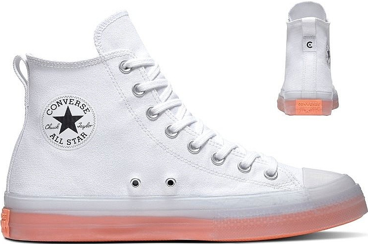 Converse Chuck Taylor All Star CX Hi white / clear / wild mango