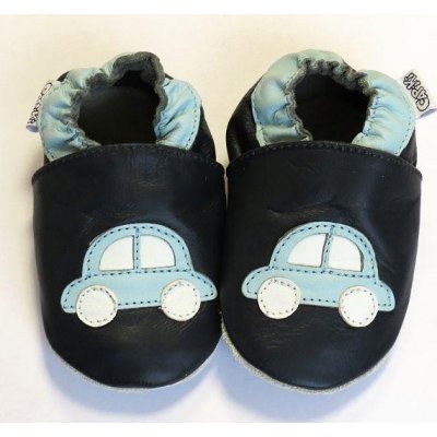 Capiki kožené capáčky Autíčko Fanda – Zboží Dáma