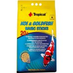 Tropical Pond Koi-Goldfish Basic sticks 20 l – Sleviste.cz
