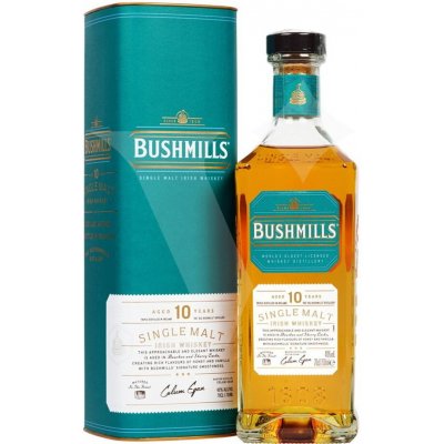 Bushmills 10y 40% 0,7 l (holá láhev)