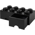 LEGO® Úložný box 250 x 502 x 181 se šuplíky červená – Hledejceny.cz