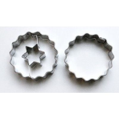 Vykrajovátka kolečka s vroubky 2 ks malé – Zboží Mobilmania