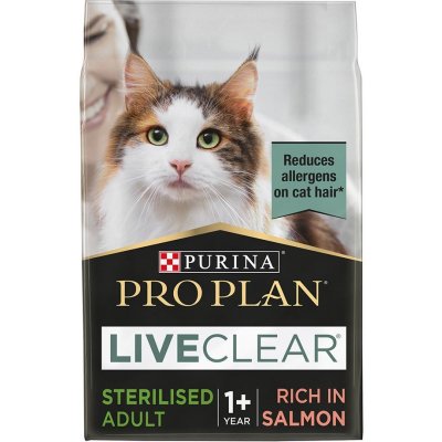 Pro Plan LiveClear Sterilised Adult s lososem 1,4 kg – Zboží Mobilmania