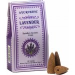 Ajurvéda Vonné kužely pro tekoucí dým Lavender Backflow Incense Cones 10 ks – Zbozi.Blesk.cz