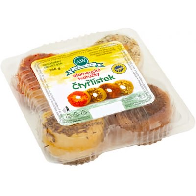 A.W. Čtyřlístek olomoucké tvarůžky 240 g – Zboží Dáma