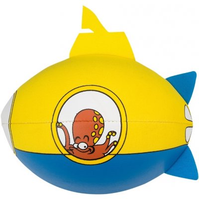 Textilomanie Neoprenový míč do vody Submarine 17 cm žlutý – Zboží Mobilmania