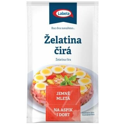 Labeta Želatina čirá 1 kg – Sleviste.cz