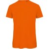 Pánské Tričko B&C Inspire T men Medium Fit z bio bavlny oranžová