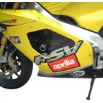 R&G Racing padací chrániče (horní) pro motocykly APRILIA RSV Mille ('01-'03) / RSVR ('01-'03), černé (pár) | Zboží Auto