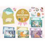 DJECO Dárková sada pozvánek Fantasy zvířátka DD03494 – Hledejceny.cz
