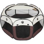 Merco Pet Octagonal ohrádka pro psy červená-černá varianta 42943 – Zbozi.Blesk.cz