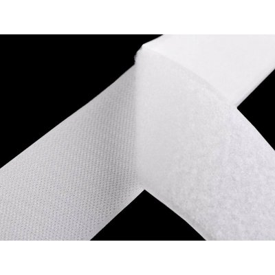 Prima-obchod Suchý zip háček + plyš šíře 10 cm, barva 1 bílá – Hledejceny.cz