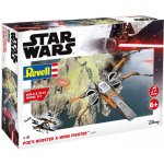 Revell Build & Play SW 06777 Poes Boosted X wing Fighter zvukové efekty 1:78 – Hledejceny.cz