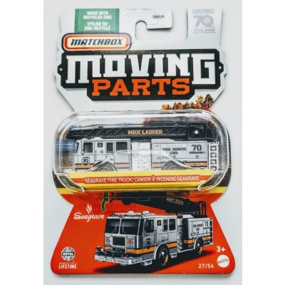 Toys Matchbox Moving Parts Seagrave Fire Truck