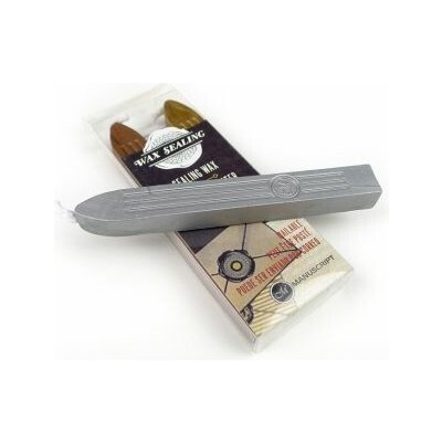 Manuscript pečetní vosk s knotem metalický sada 3 ks – Zboží Mobilmania