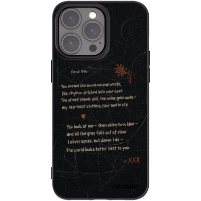 Picasee silikonový černý obal pro Apple iPhone 15 Pro Max - POET – Zboží Mobilmania