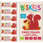 BISkids BIO měkké dětské sušenky s jahodovým pyré bez přidaného cukru 33% ovoce 120 g – Sleviste.cz