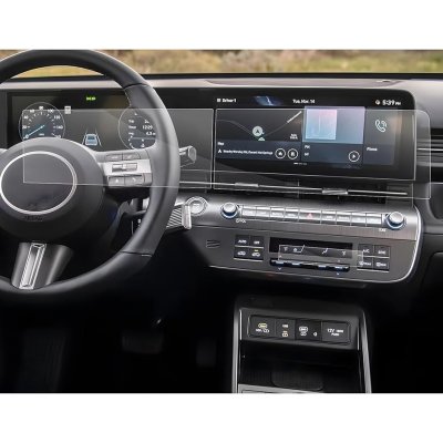 Ochranné tvrzené sklo BROTECT AirGlass pro infotainment systém Hyundai Kona (2025) – Zboží Živě