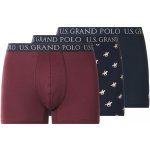 esmara Men 3 kusy navy modrá / bordó – Hledejceny.cz