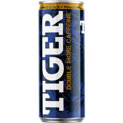 Tiger Double Caffeine energetický nápoj 250 ml – Zboží Mobilmania