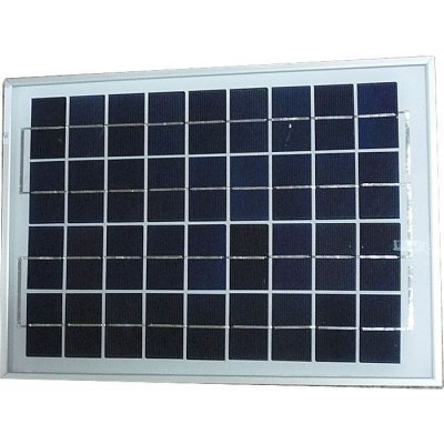 Solarfam Fotovoltaický solární panel 12V/10W polykrystalický 370x250x18mm – Zbozi.Blesk.cz