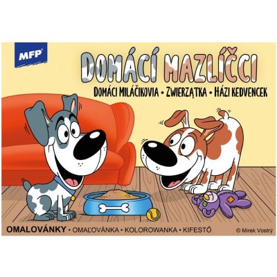 MFP 5301192 Omalovánky Domácí mazlíčci – Hledejceny.cz