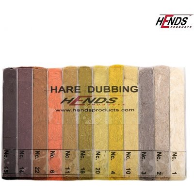 Hends Dubbingový Box Hare Dubbing Dispenser Dark Colors 12 Barev – Hledejceny.cz